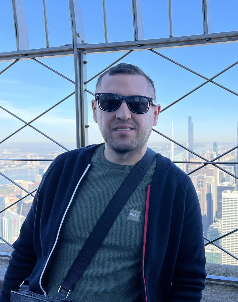 On top of the Empire State Building